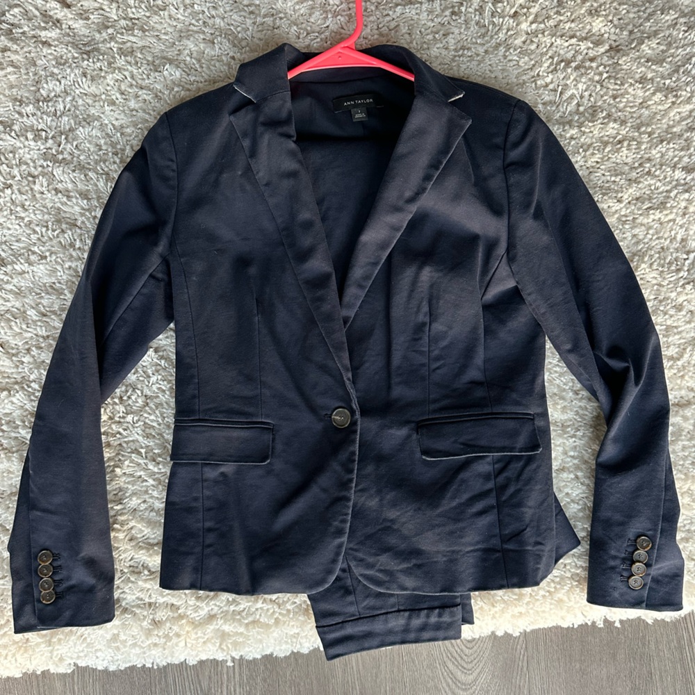 Ann Taylor Blue Suit